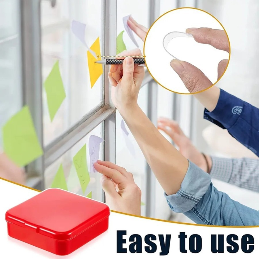 mini sticker double side tape isi 60pcs - double adhesive tape