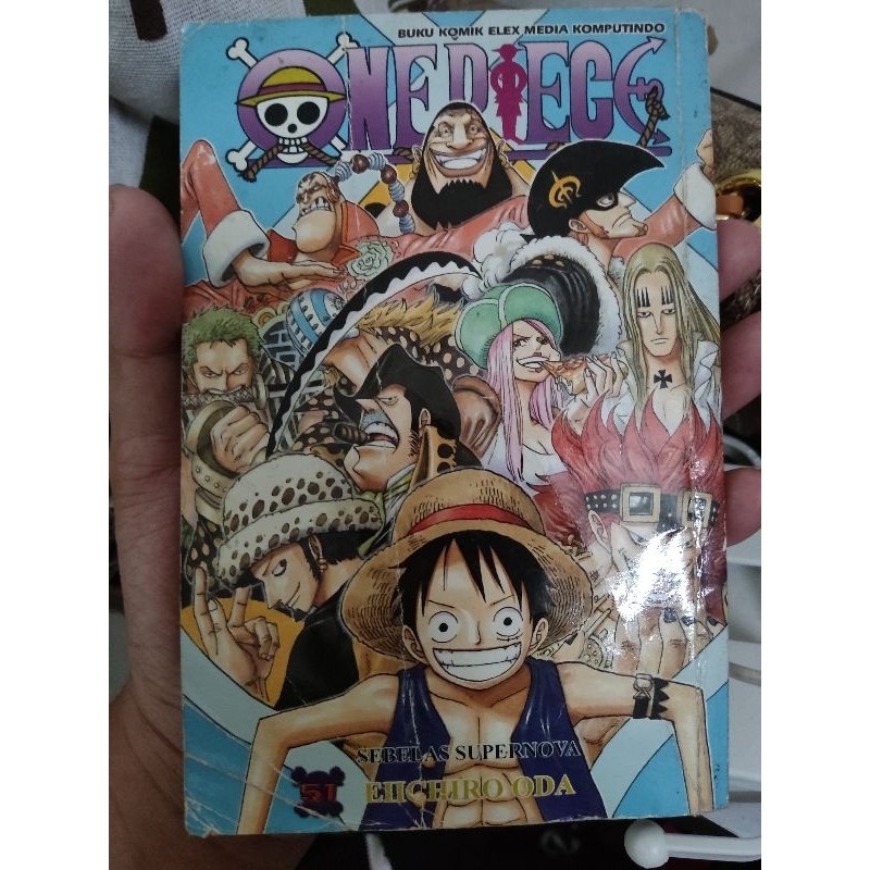 Komik One Piece Vol 50, 51, 52, 53, 54, 55, 56, 57, 58, 59