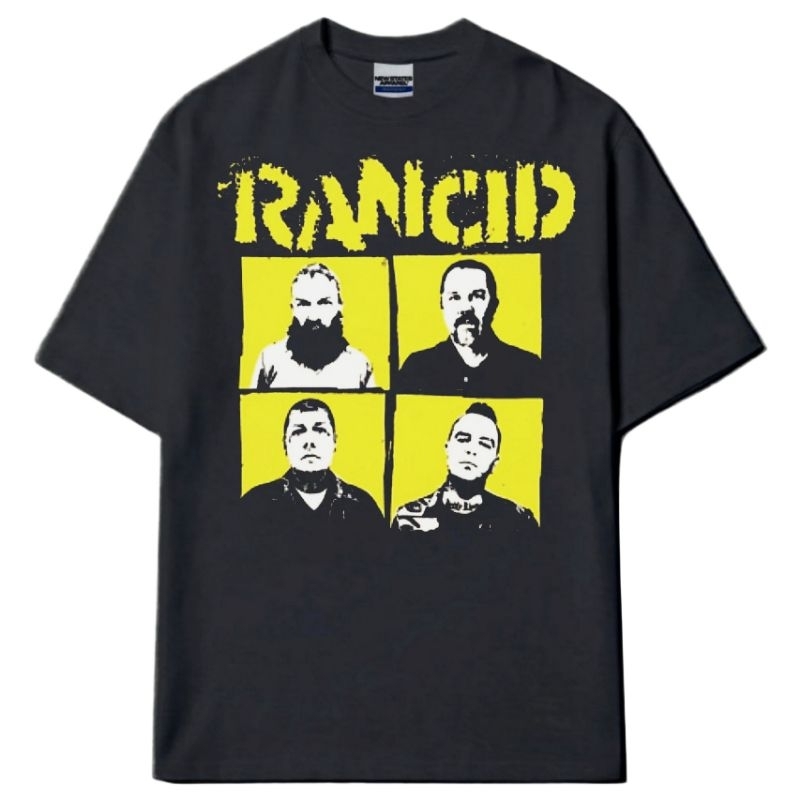 TSHIRT MUSIC KAOS BAND RANCID - MAGNIFICENT ROGUE