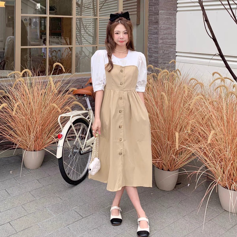 Dress Franch Style Summer Thin Goddess Coksu M471