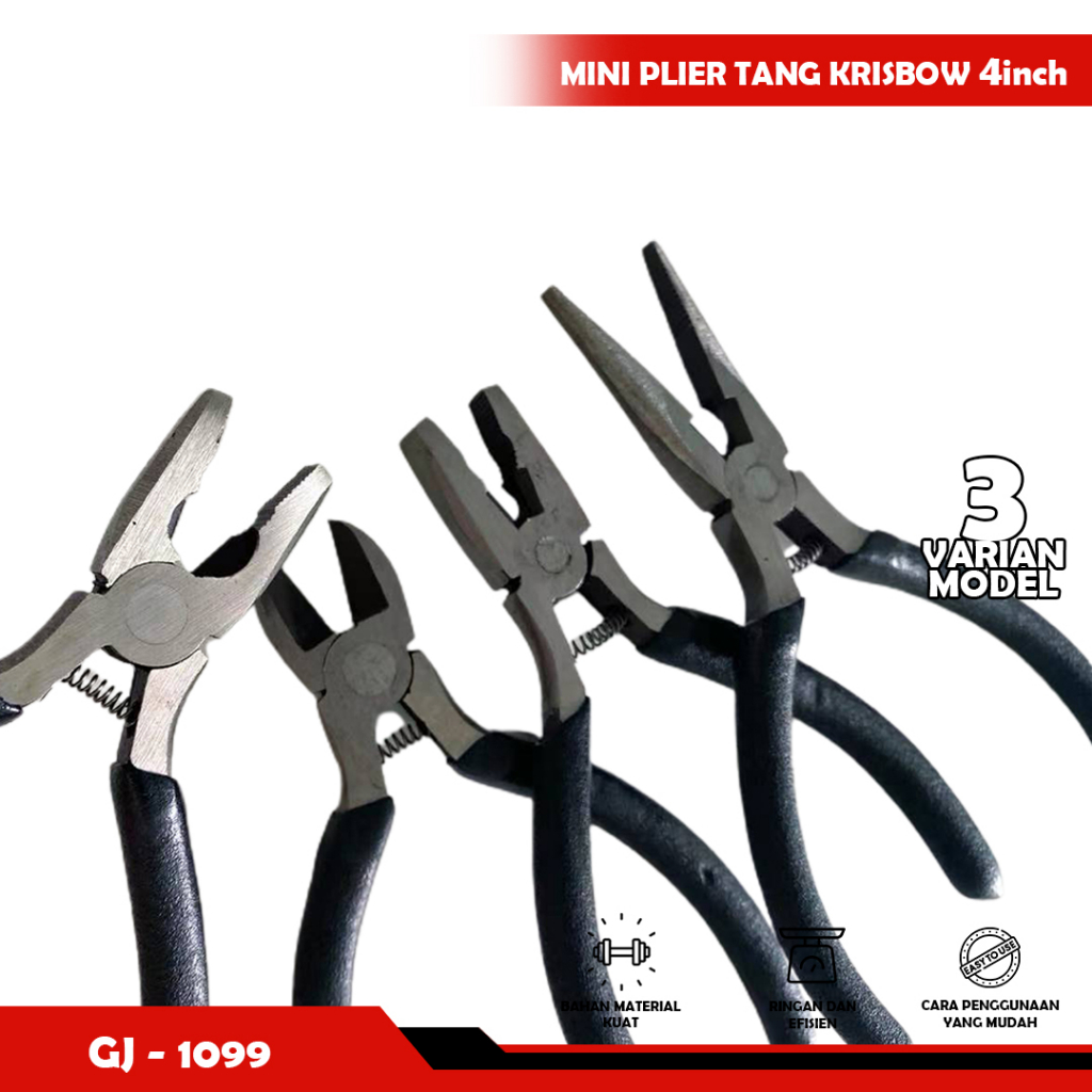 MINI PLIER TANG KRISBOW 4 INC/CUCI GUDANG - YOYOSOO