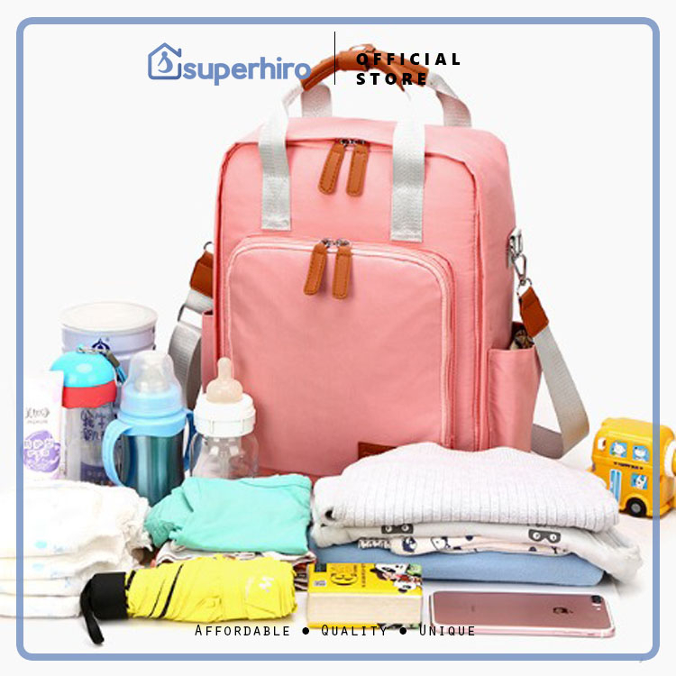 Tas Bayi diaper bag tas perlengkapan bayi Backpack Multifungsi