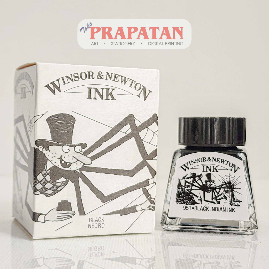 

Tinta Winsor Black Indian | Tinta China | Chinese Ink | Tinta Kaligrafi