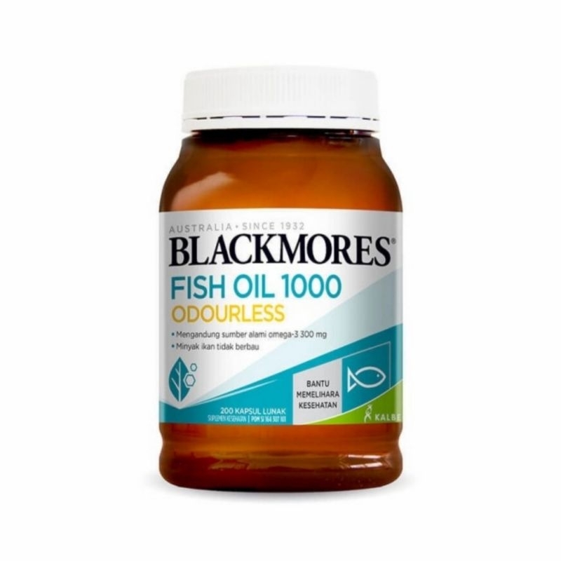 BLACKMORES ODOURLESS FISH OIL 1000 MG