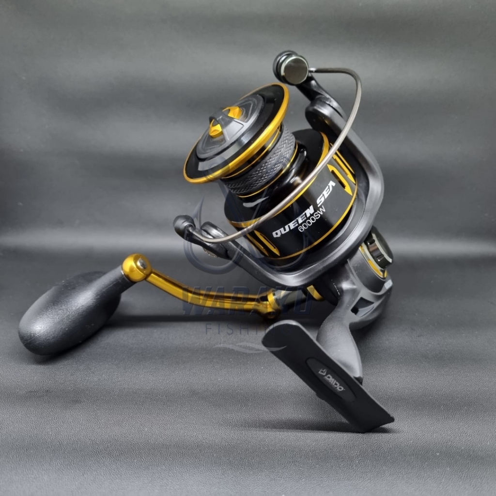 Reel Pancing DAIDO Queen Sea SW 6000 / 8000 Power Handle + Bonus Oil Reel