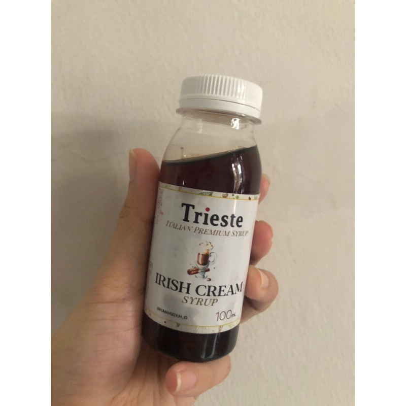 

(PRELOVED) TRIESTE SYRUP IRISH CREAM 100ML / SIRUP KOPI KAFE