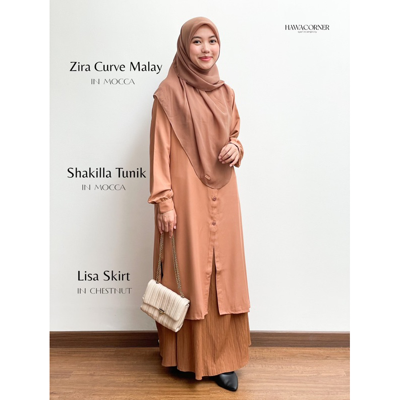 SHAKILLA LONG TUNIK (tunik saja) By Hawacorner