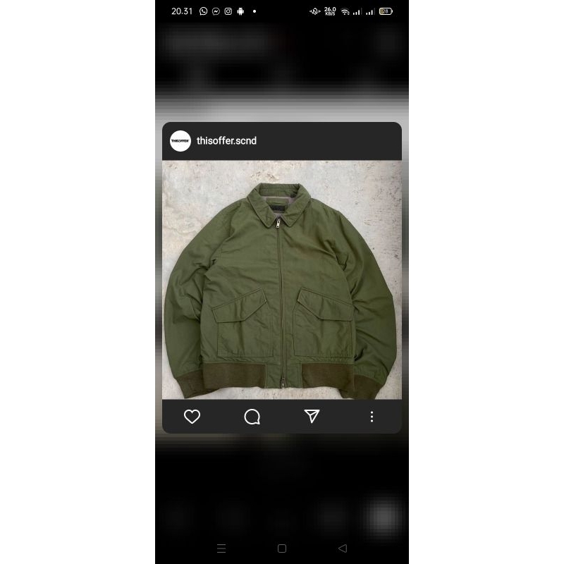 Flight Jacket Uniqlo