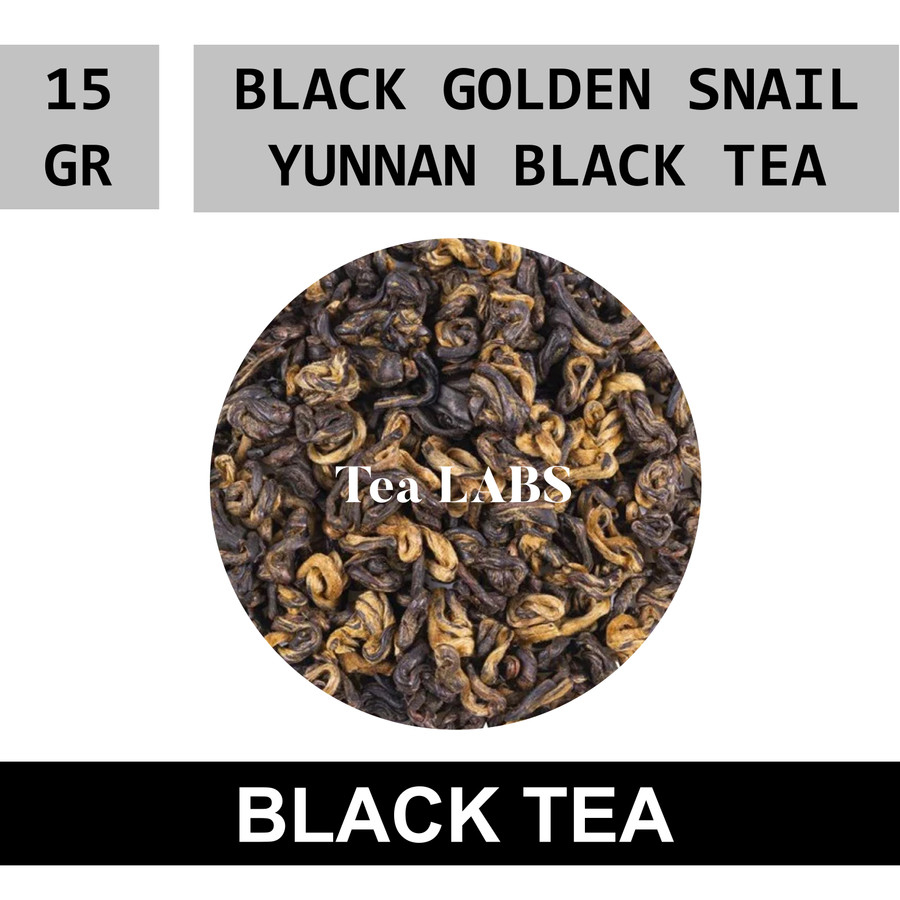 

Black Golden Snail / Chinese Yunnan Black Tea Premium / Standing Pouch