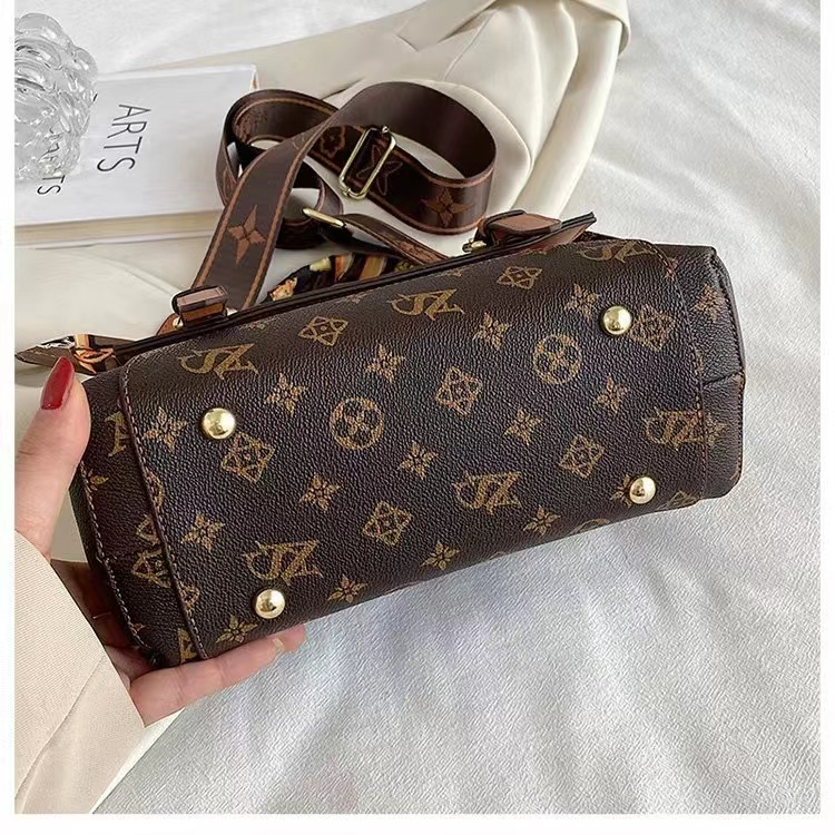 BJ57910 (DAPAT SERTIFIKAT) - BROWN - TAS WANITA FASHION KOREA CHINA IMPORT MODIS ELEGAN TERMURAH TERLARIS TERBARU BAGSTORE JAKARTA TAS BATAM CR7910 GT2014 LT2220 BQ3634