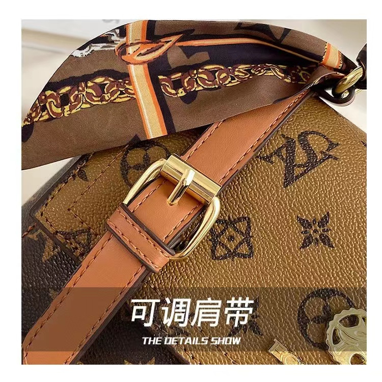 BJ57910 (DAPAT SERTIFIKAT) - BROWN - TAS WANITA FASHION KOREA CHINA IMPORT MODIS ELEGAN TERMURAH TERLARIS TERBARU BAGSTORE JAKARTA TAS BATAM CR7910 GT2014 LT2220 BQ3634