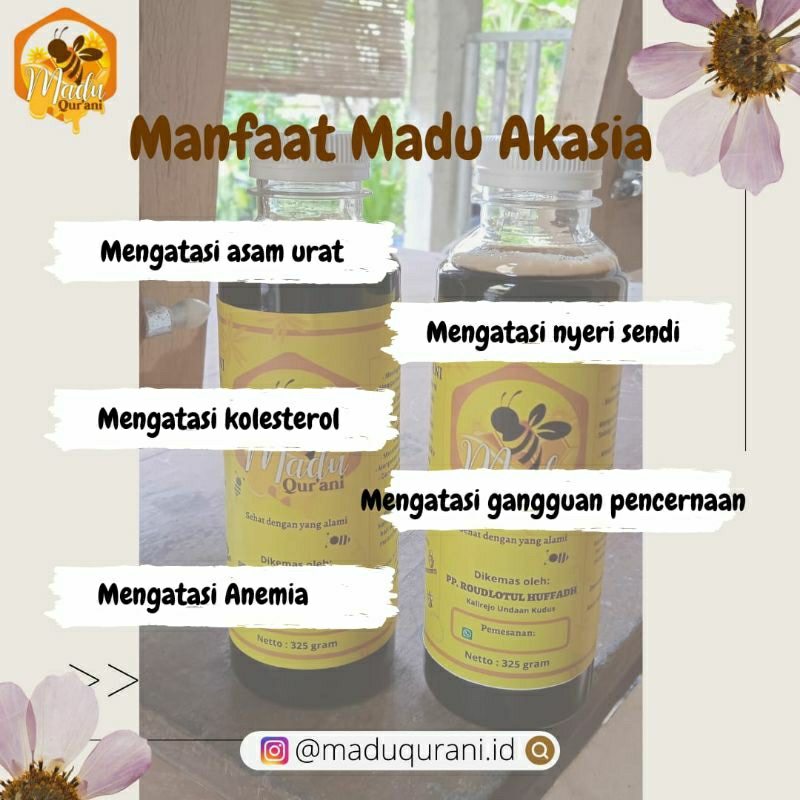 

Madu Qur'ani Madu lulus uji lab ,Berkhasiat dan Berisi Dzikir sebelum pengemasan