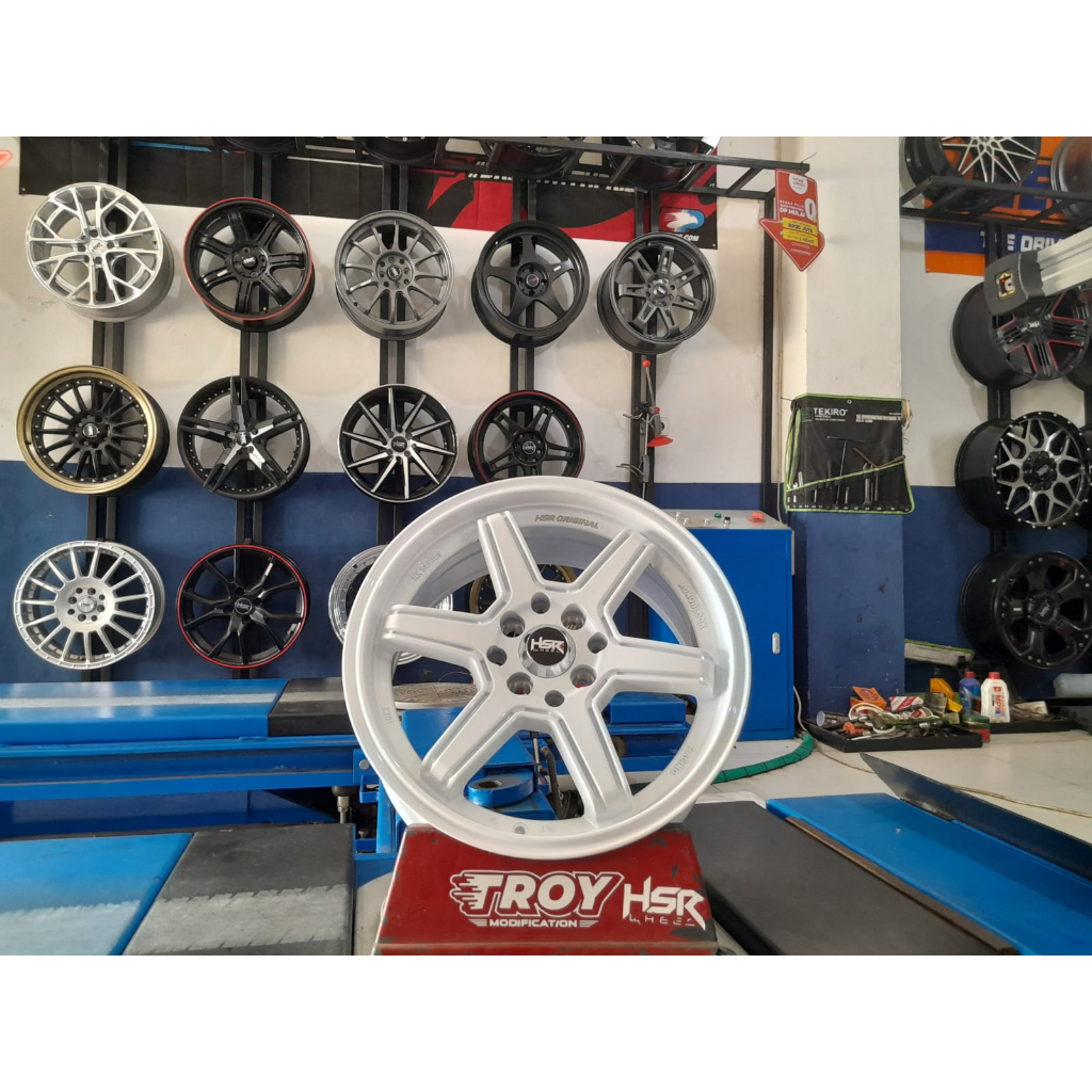 Velg Mobil HSR MINAS Ring 16 Lebar 7 Velg Avanza,Sigra,Brio,Yaris Free Ongkir