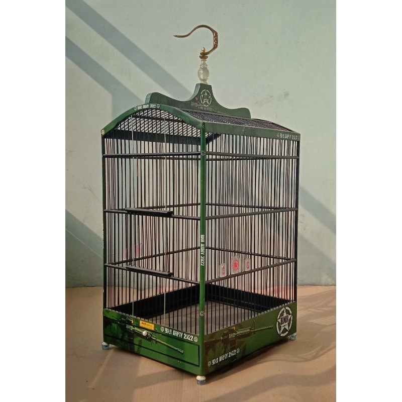 SANGKAR KANDANG KOTAK BNR DECAL ARMY