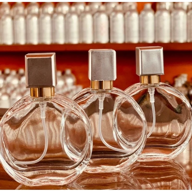[ PER LUSIN ] Botol Parfum Coco Chanel 30ml Drat Botol Kosong Botol Kaca Botol Unik Grosir Botol Murah