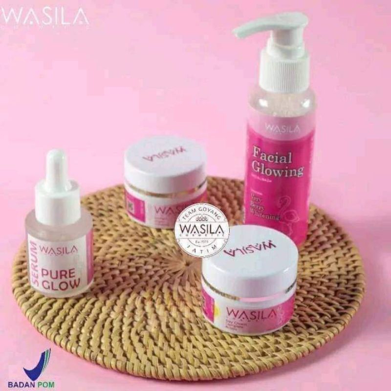 Wasila skincare paket premium produk ORI 100%