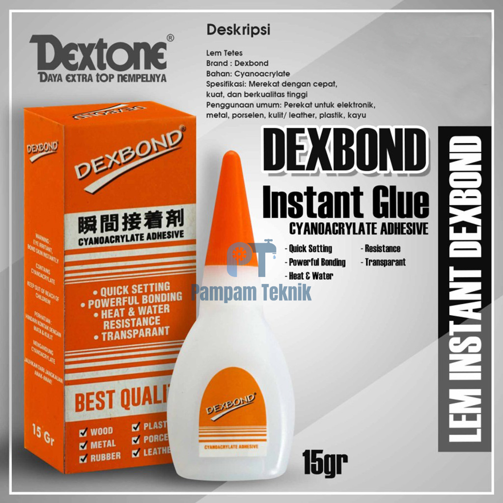 

LEM KOREA ORIGINAL DEXBOND POWER GLUE LEM TETES | LEM SETAN DEXBON REKAT KUAT - LEM SERBAGUNA