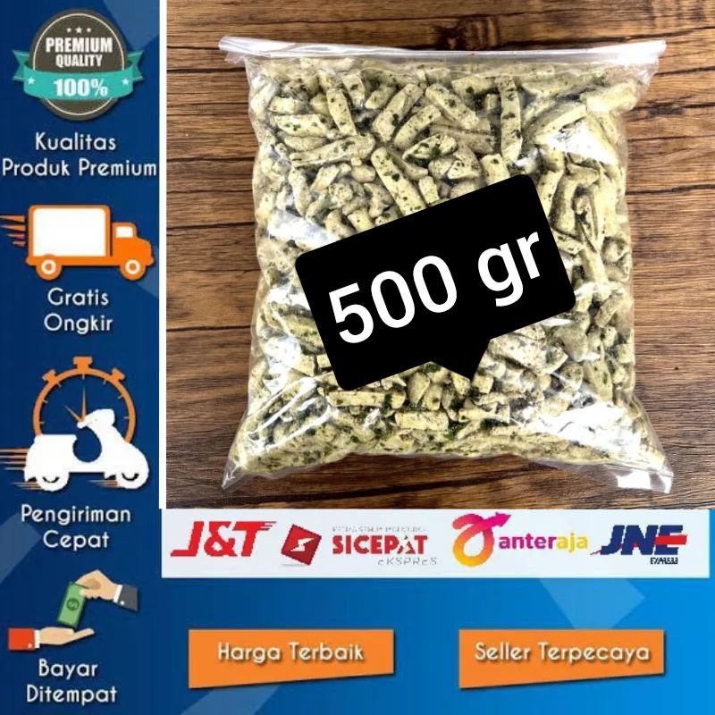 

500gr Basreng daun jeruk original basreng viral rasa original daun jeruk 500 gr