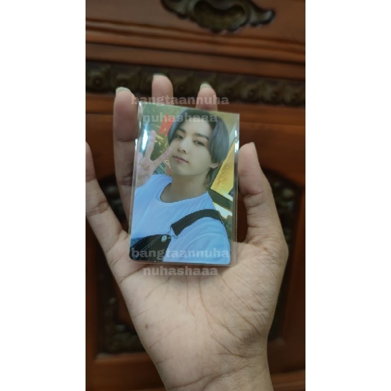 bts jungkook pob official jk butter photocard