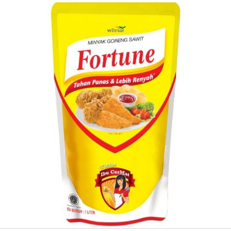 

Minyak Goreng Fortune 1 ltr