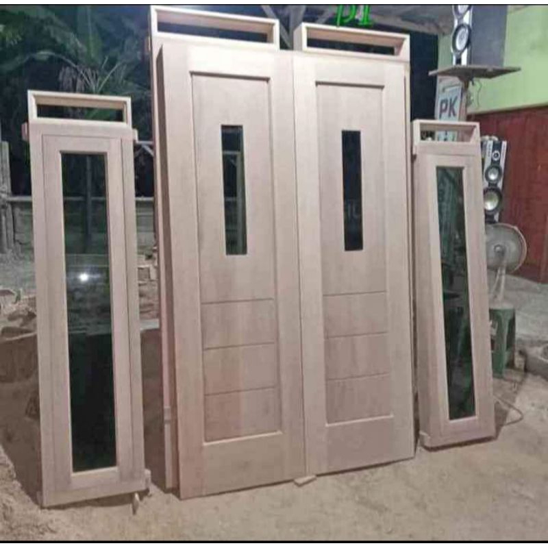 Pintu Utama dan Jendela kayu jati