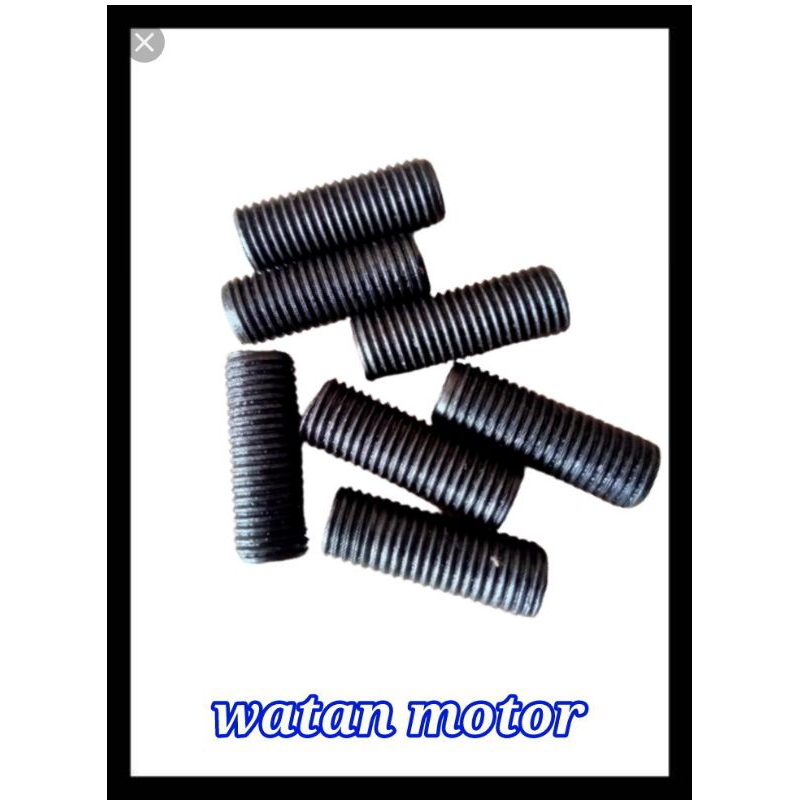 SOK DRAT M 10 #12 HITAM..DALAM BAUT 14 LUAR 17