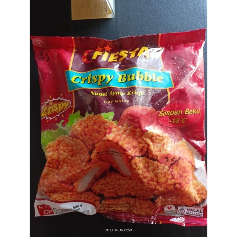 

fiesta crispy bubble 500gr