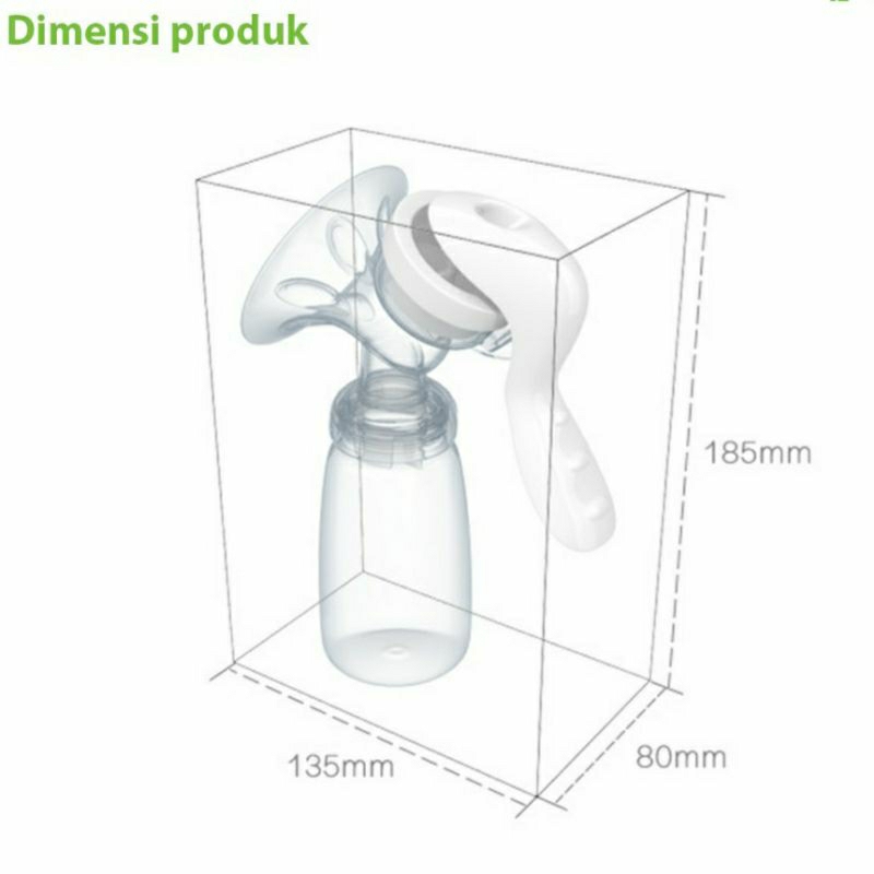 BREAST PUMP POMPA ASI MANUAL SINGLE IBU MENYUSUI ORIGINAL IMPORT MURAH BPA FREE