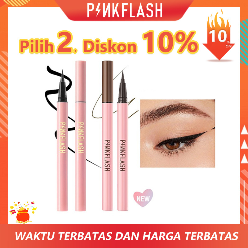 PINKFLASH OhMyLine Waterproof Eyeliner Pen Anti Air Tahan Lama -Hitam