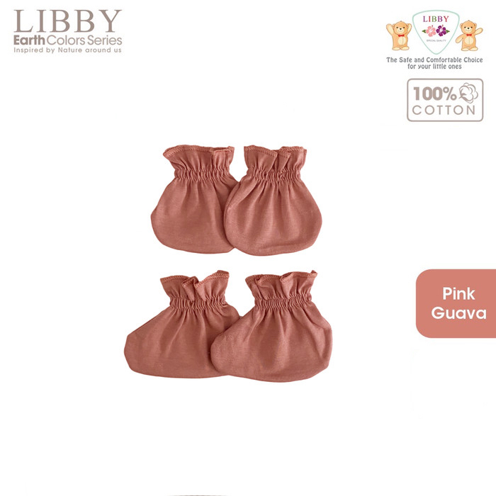 Makassar ! Mittens Booties Sarung Tangan &amp; Kaki Libby Earth Colors Series