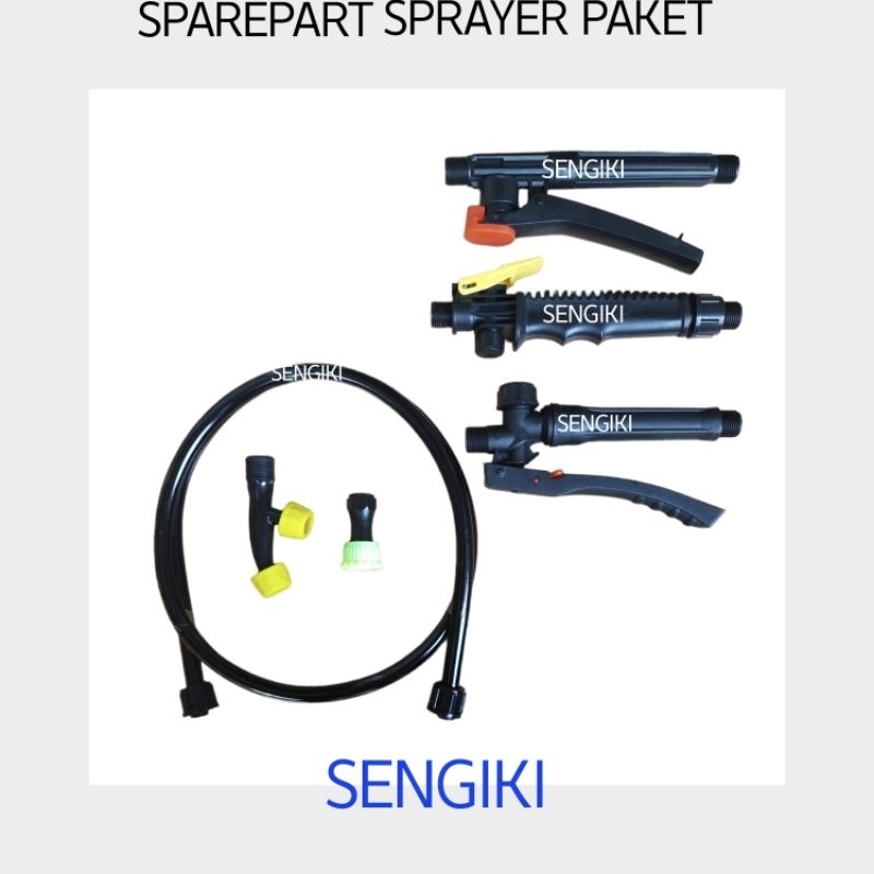 SENGIKI - TANGKI ELEKTRIK SELANG SPRAYER NOZZLE SPRAYER  STOP KRAN SPRAYER