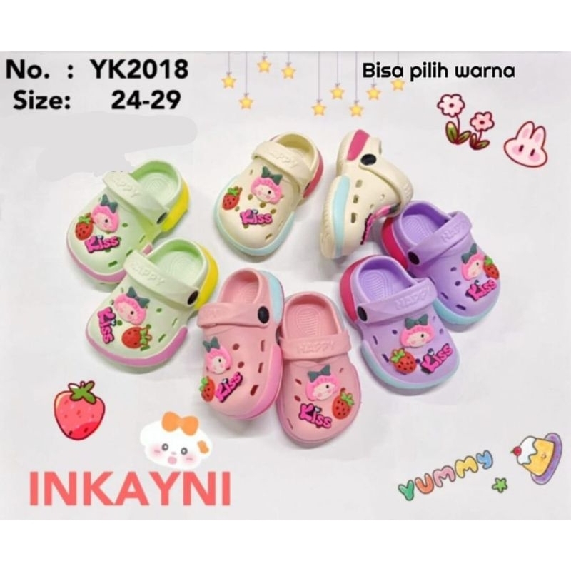 Sendal slop anak inkayni