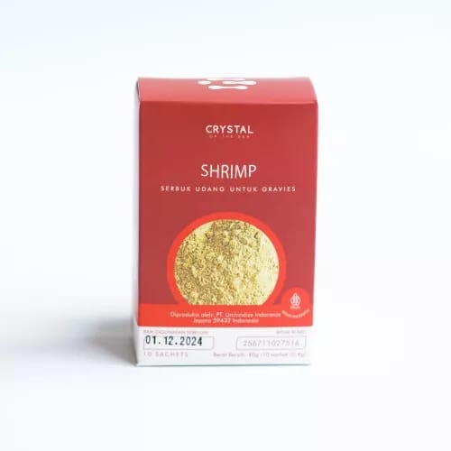 Crystal Of The Sea / Brown Anchovy / White Anchovy / Shrimp Food / Sachet 4gr