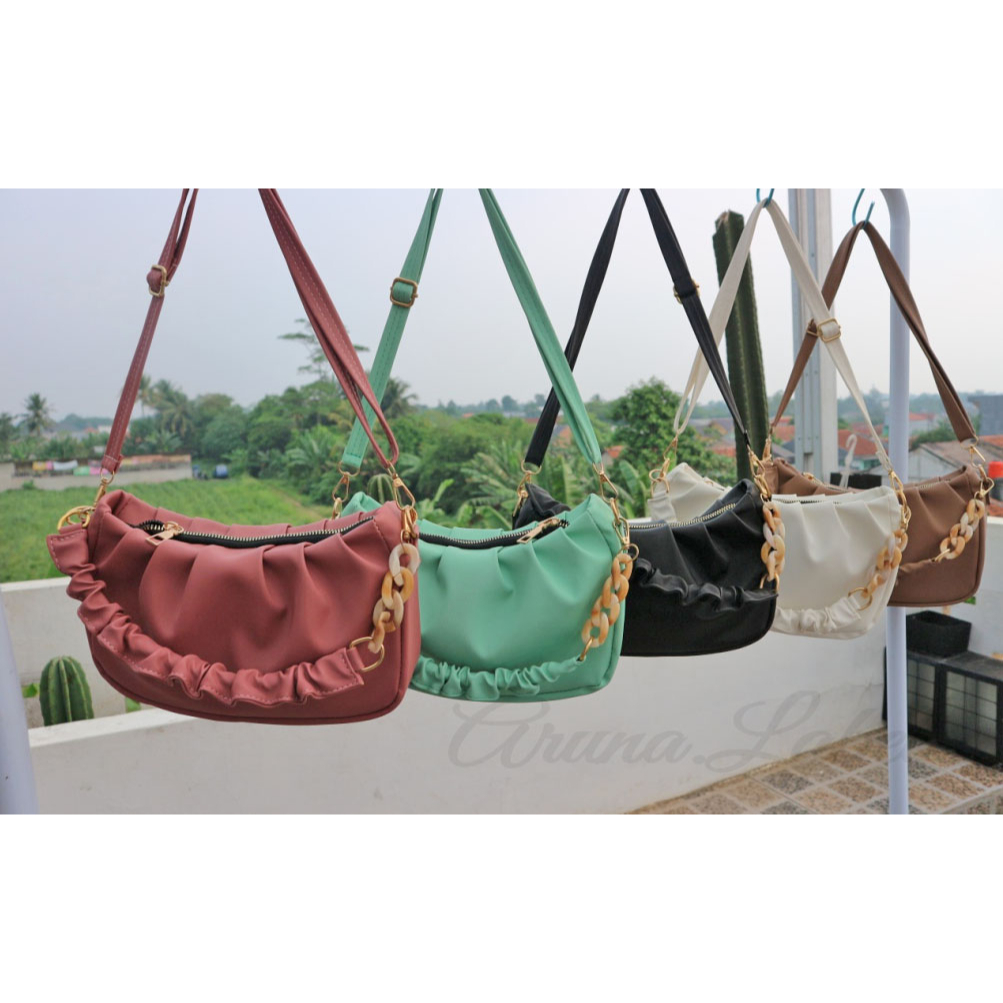 Prisa-Tas selempang wanita Aelin terbaru/Shoulderbag chocoly premium/kekinian