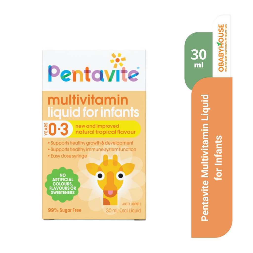 Pentavite Multivitamin Liquid For Infant 30 ml