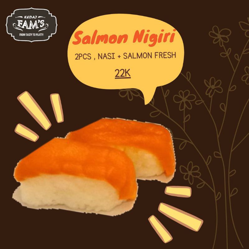 

salmon nigiri