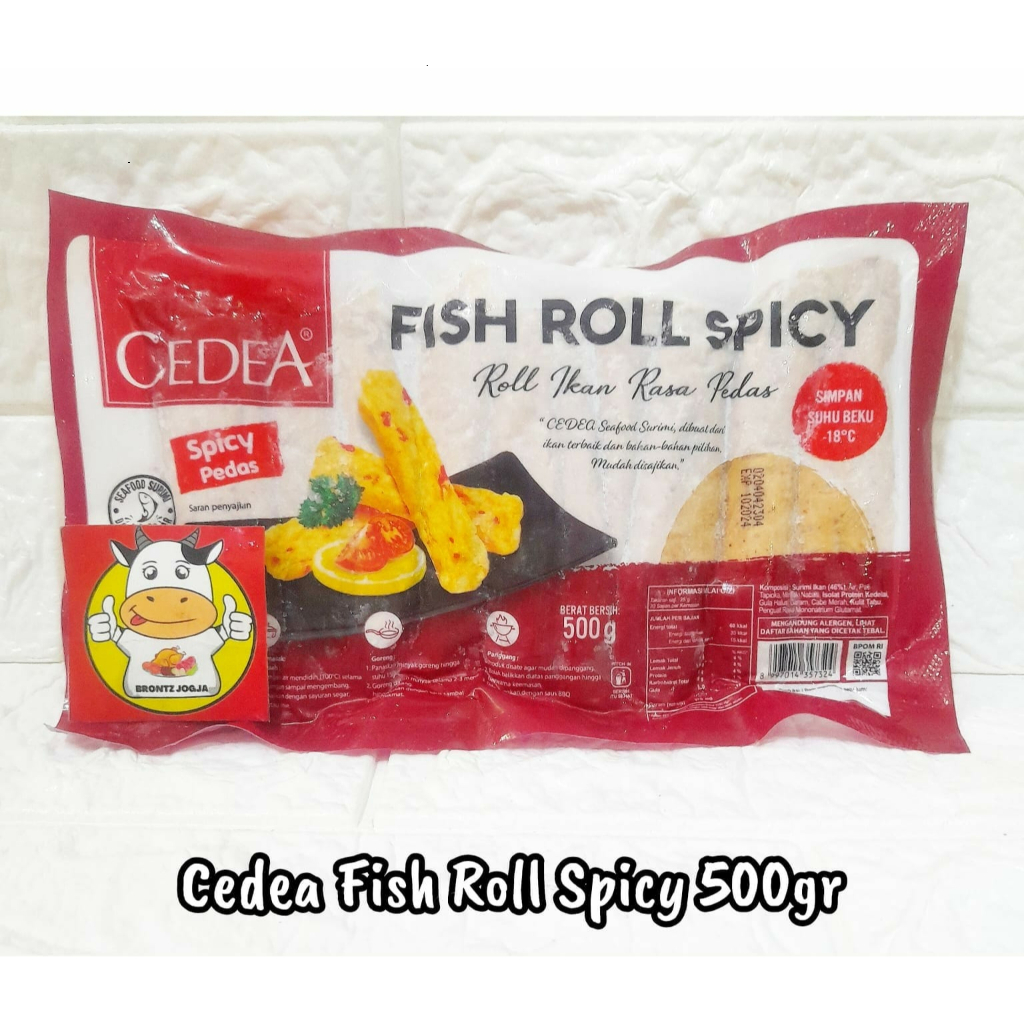 

CEDEA FISH ROLL SPICY 500GR - FROZEN FOOD - BRONTZ JOGJA