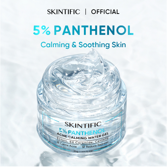 [NEW LAUNCH] SKINTIFIC 5% Panthenol Acne Calming Water Gel 45g