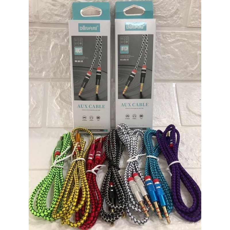 KABEL AUDIO/KABEL AUX JACK 3.5MM DIINAMI