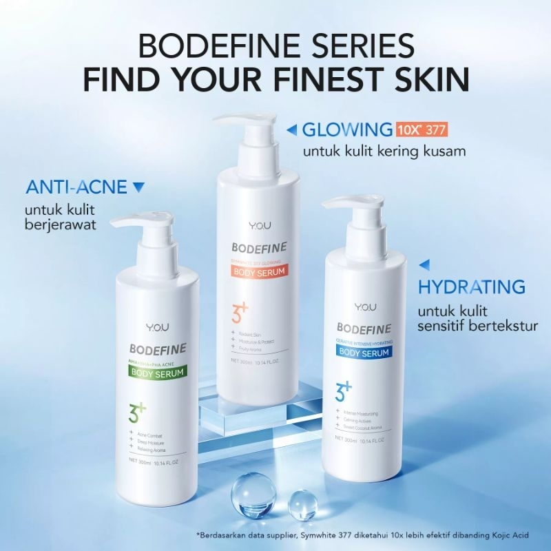 YOU Bodefine Body Serum Series