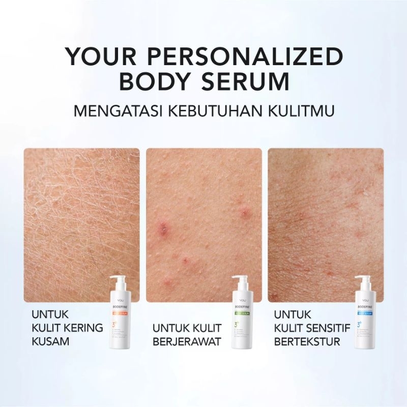 YOU Bodefine Body Serum Series