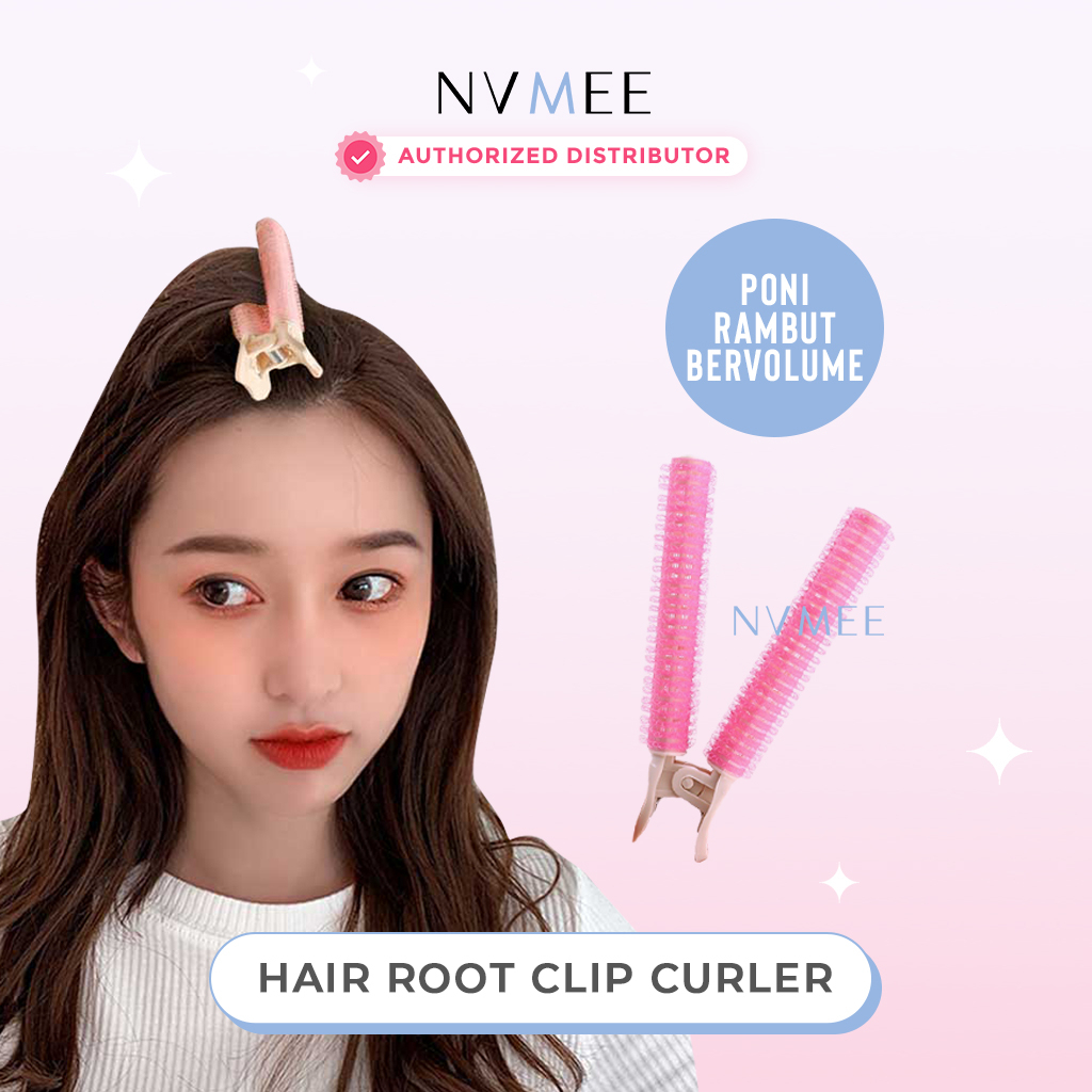 NVMEE - Roll Rambut Jepit Untuk Poni / Hair Root Clip Curler Menambah Volume Rambut