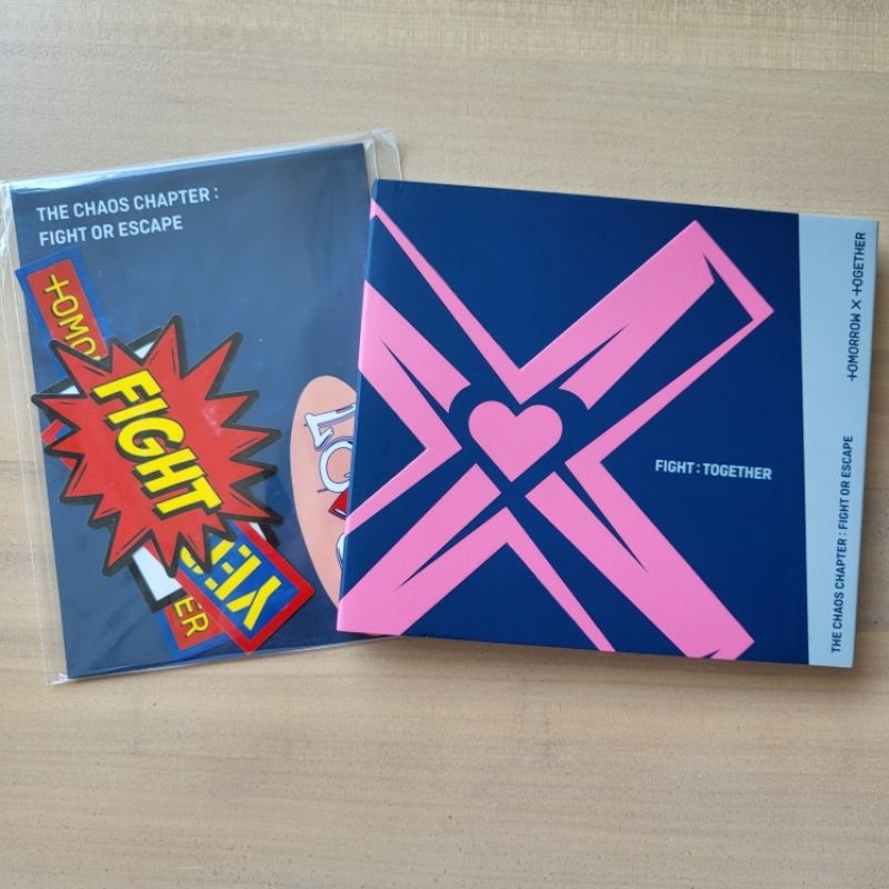 [Unsealed] TXT The Dream Chapter : Fight or Escape (Together ver.) Jewel Case