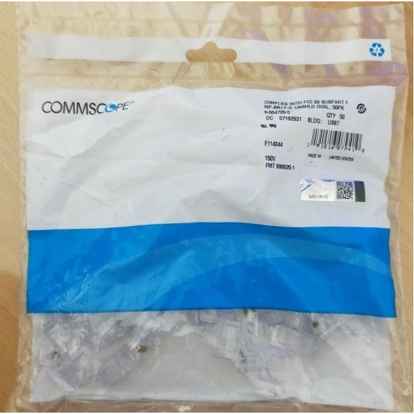 AMP Commscope Connector RJ45 Cat5 RJ-45 Cat.5e Original
