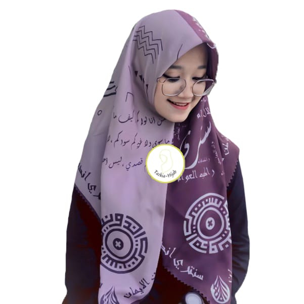 Krudung santri man ana New vol.2 terbaru arabic voal motif premium jilbab segiempat aestetik hijab santri