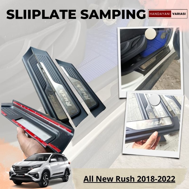 Sill Plate Samping Injakan Samping All New Rush 2018-2022
