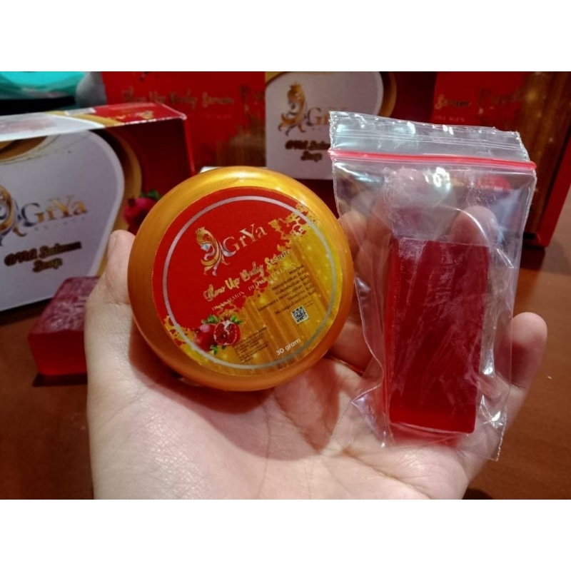 Glow Up Body Serum Grya Beauty & DNA Salmon Soap Grya Beauty