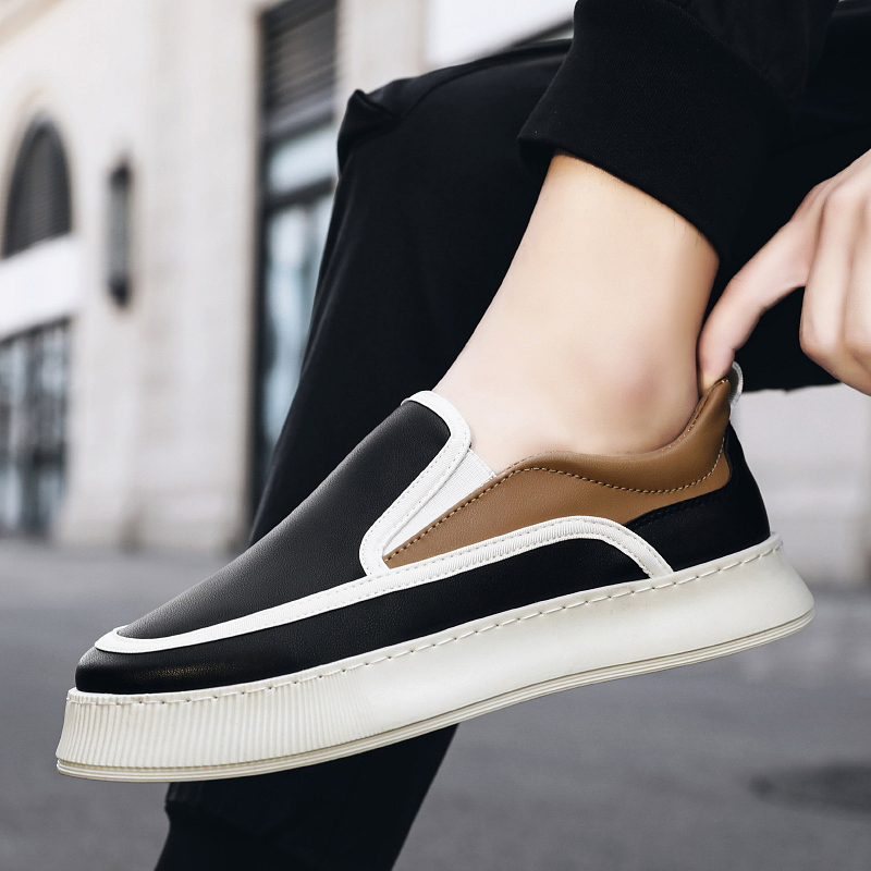 Toread Sepatu Slip On Pria Fashion Casual Santai Simple Sepatu Kuliah Comfy Outdoor MC604