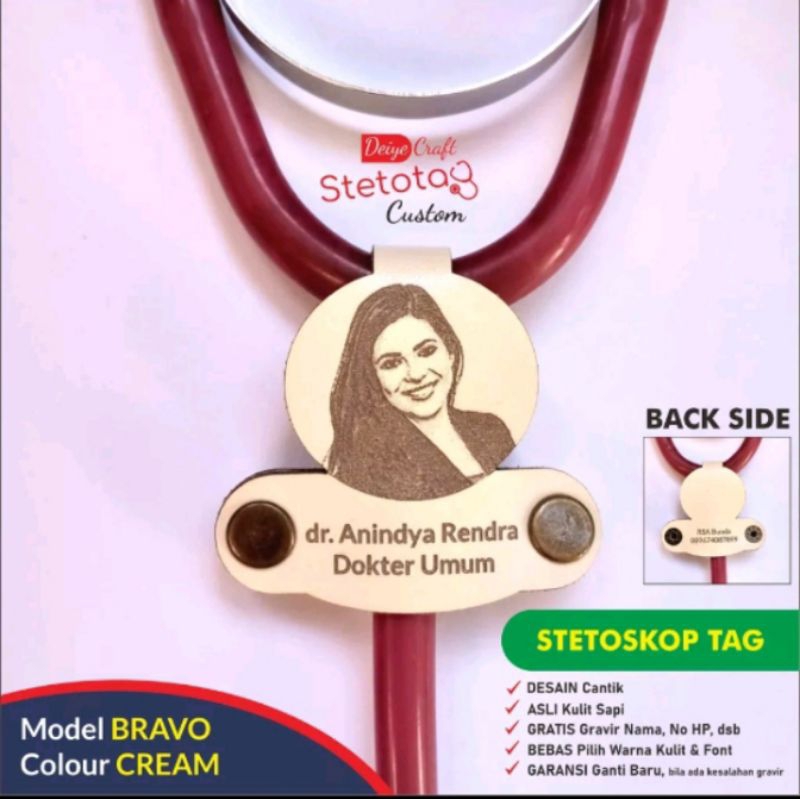 

STETOSKOP TAG GRATIS GRAVIR NAMA DAN SKETSA WAJAH
