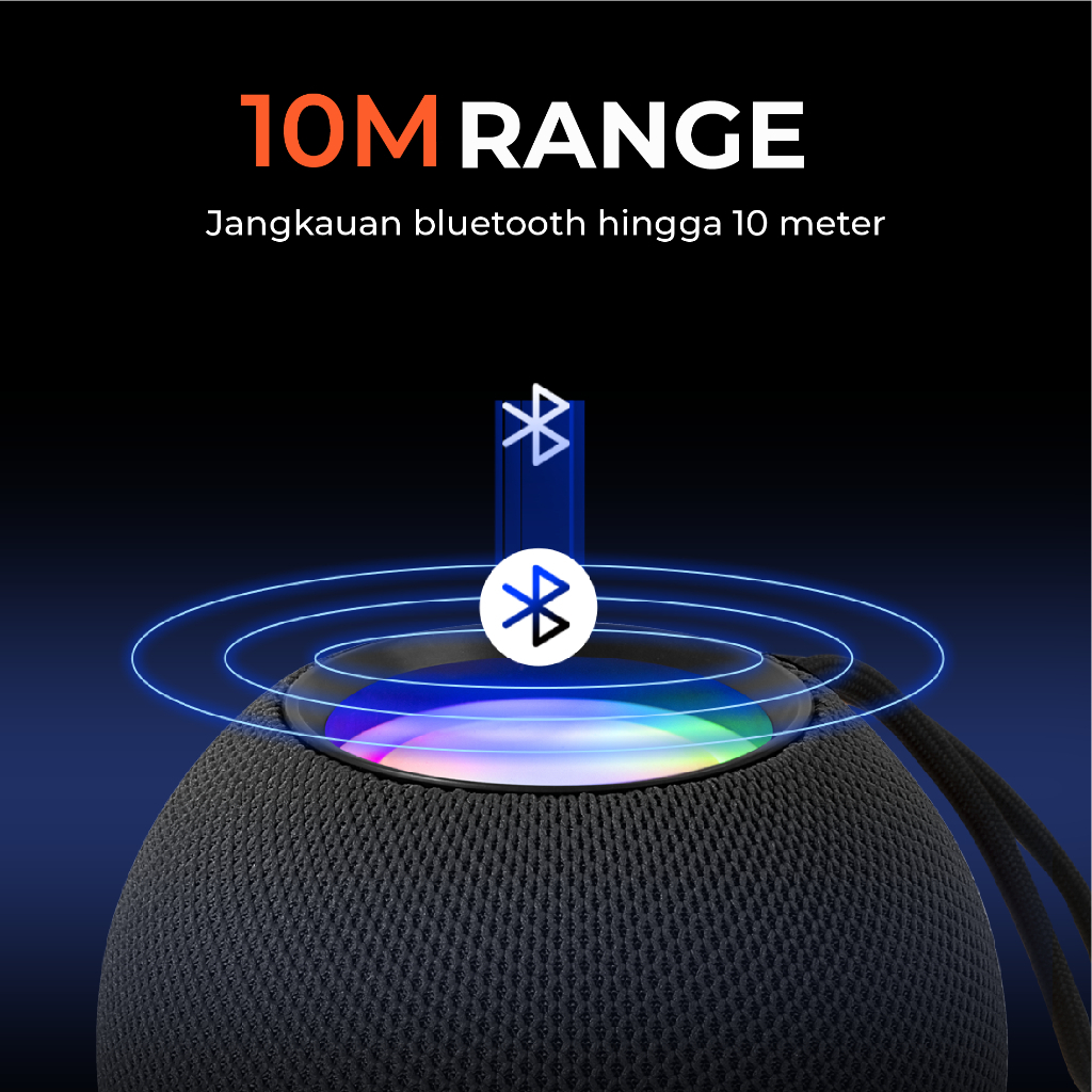 Speaker Bluetooth VN131 Stereo Surround Sound Full Bass 5.1 RGB Light - XOBOX